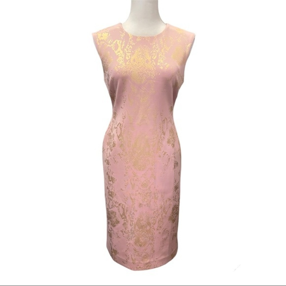 Philosophy Pink and Gold Dress